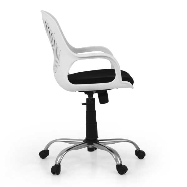 Mika Black & White Office Chair R-849