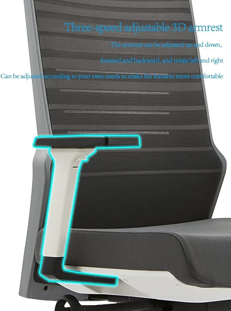 Mesh Office Chair with Armrest