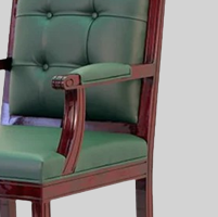 Quilium Wooden Visitor Chair
