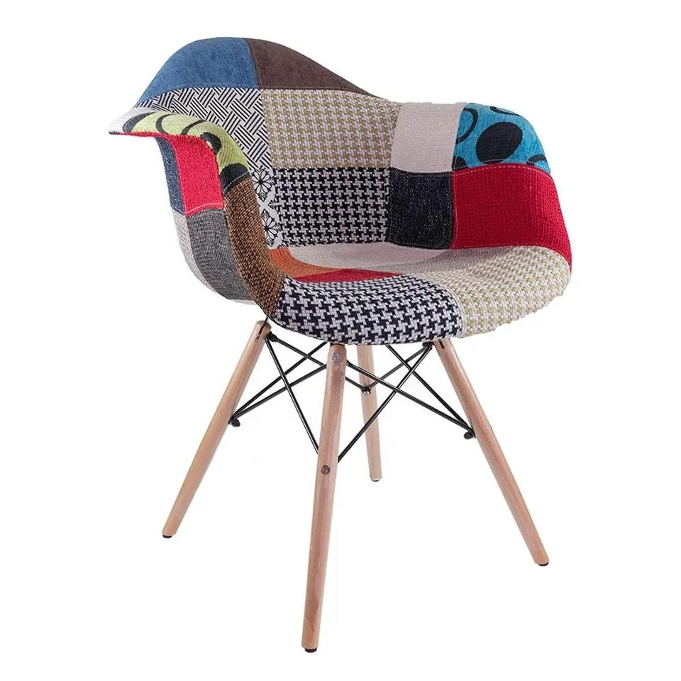 Multicolor Dining &amp; Room Chair With Arms