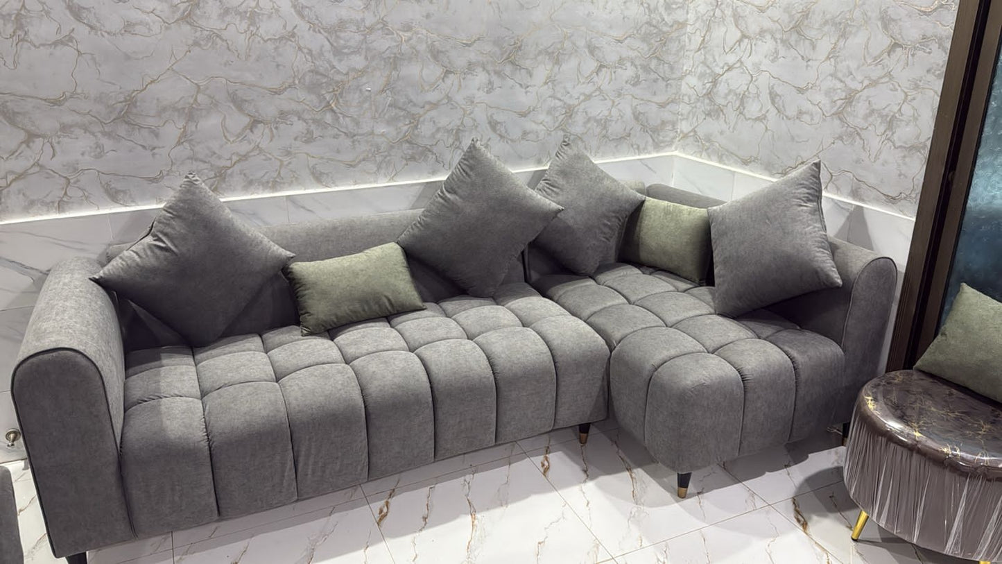 Boucle Bubble Corner Sofa | 5 Seater BF-BCS