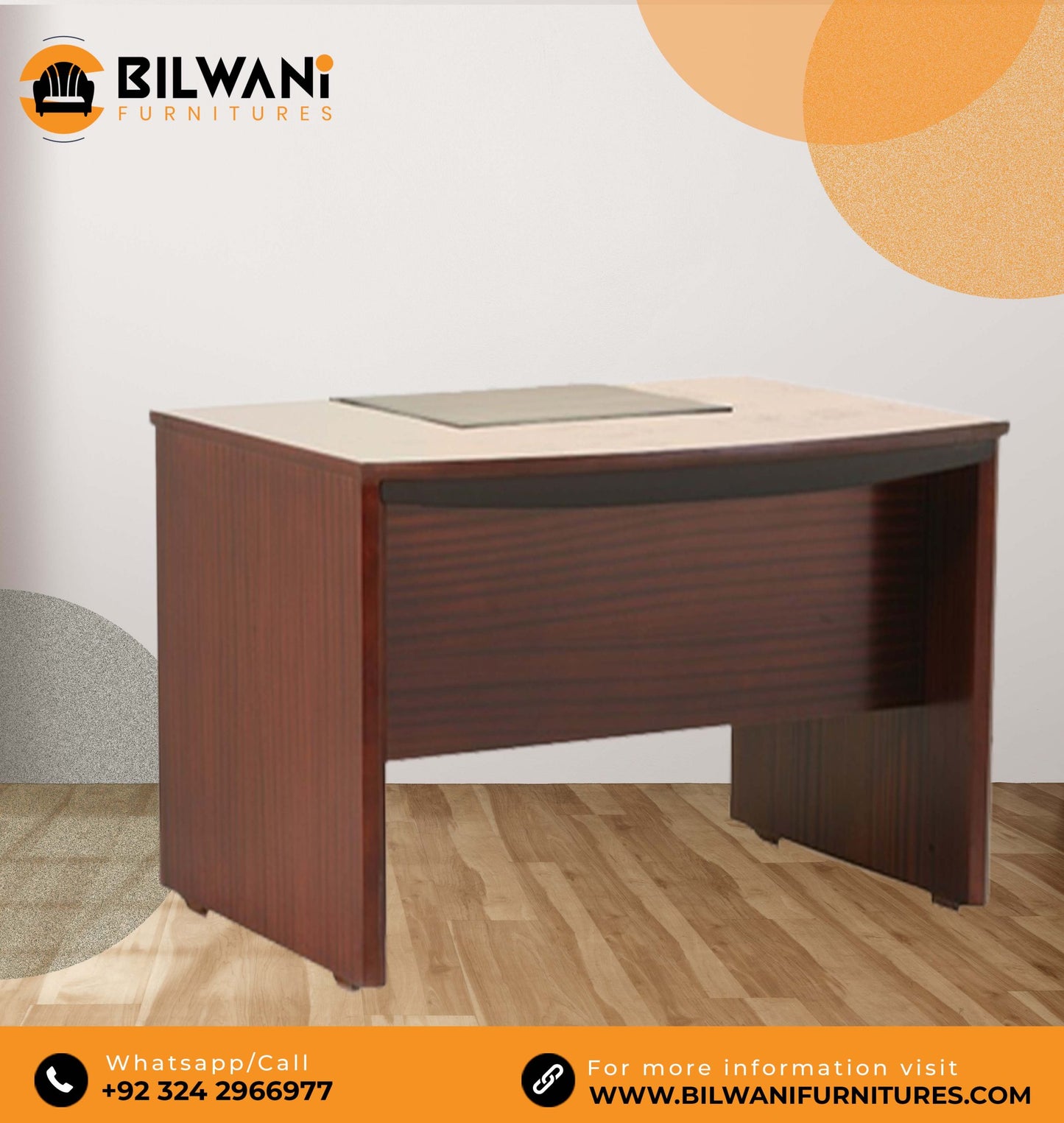 Arc Wooden Executive Laminated Desk