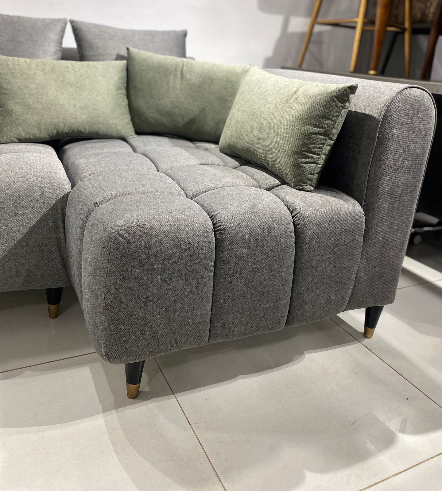 Boucle Bubble Corner Sofa | 5 Seater BF-BCS