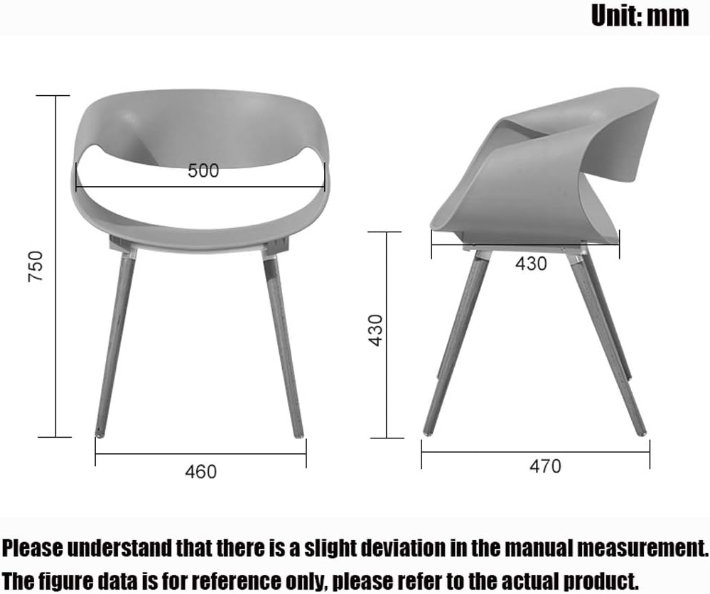 Nordic fashion modern plastic chair