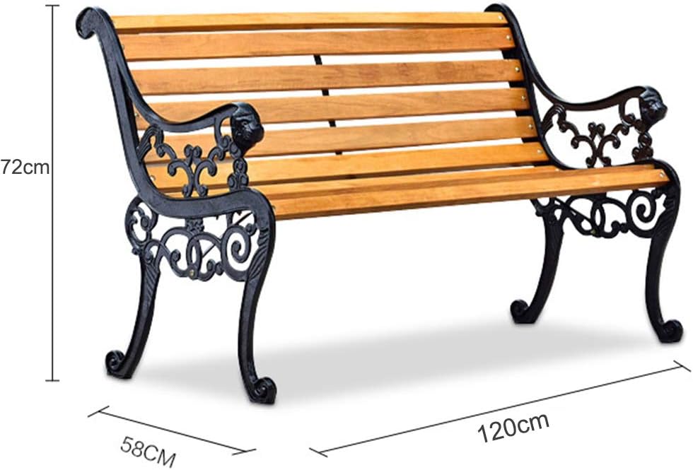 Outdoor Anticorrosive Solid Garden Bench