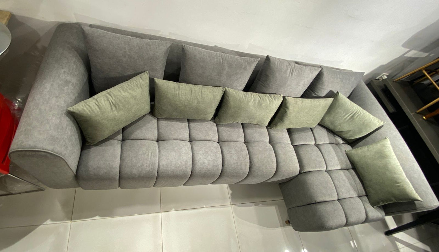 Boucle Bubble Corner Sofa | 5 Seater BF-BCS
