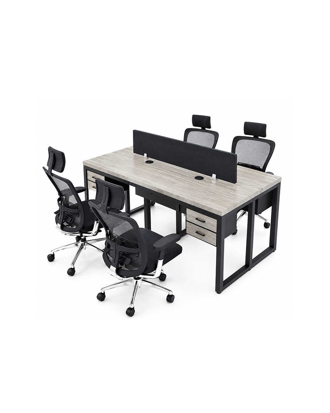 4 Seater Modular Office Workstation BF-WT03