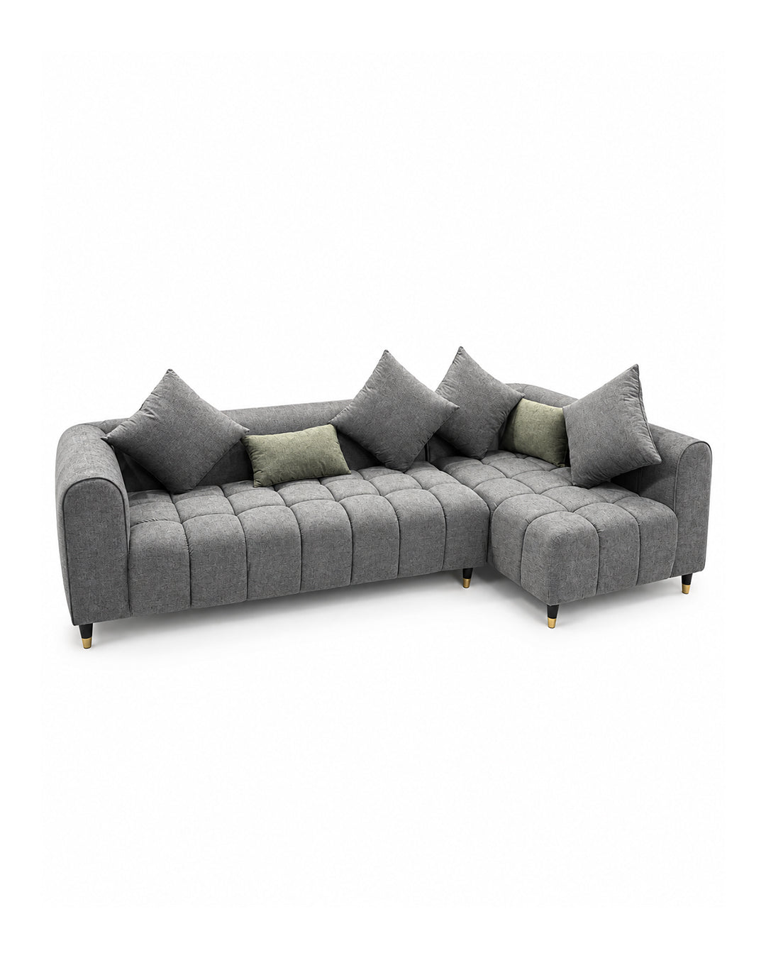 Boucle Bubble Corner Sofa | 5 Seater BF-BCS