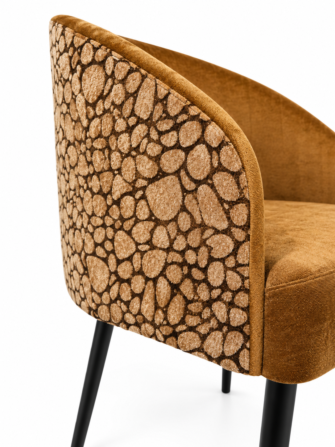 Modern Velvet Dining Set