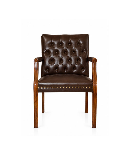 Classic Wooden Visitor Chair