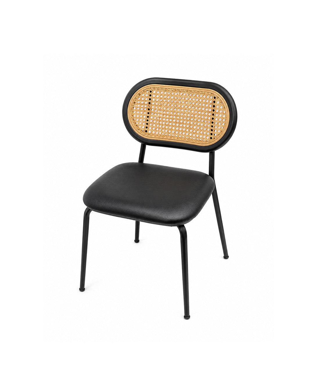 PU Seat Plastic Rattan Chair BF-PRC