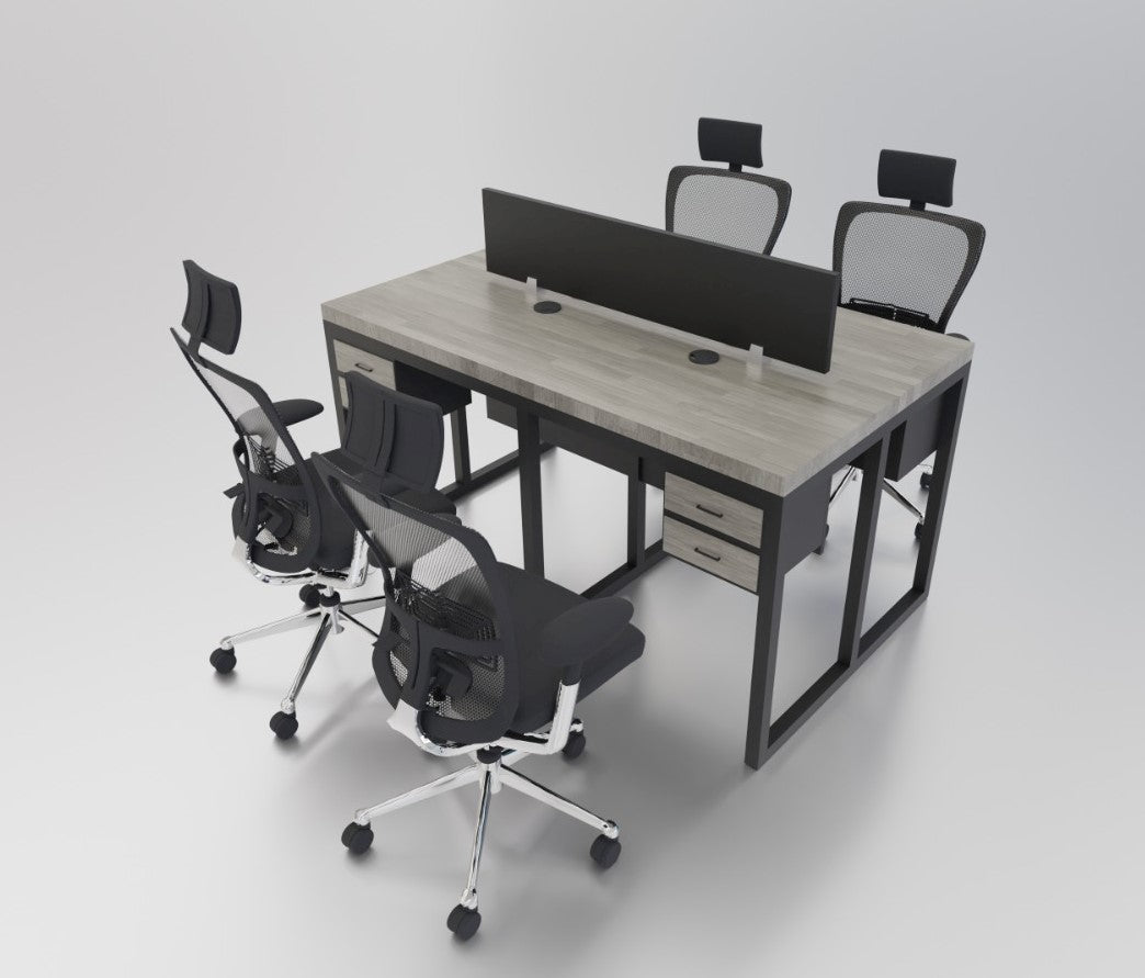 4 Seater Modular Office Workstation BF-WT03