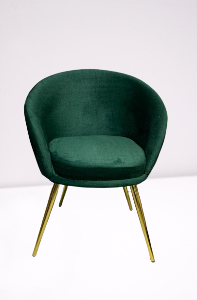 Motif Luxury Green Velvet Lounge Chair