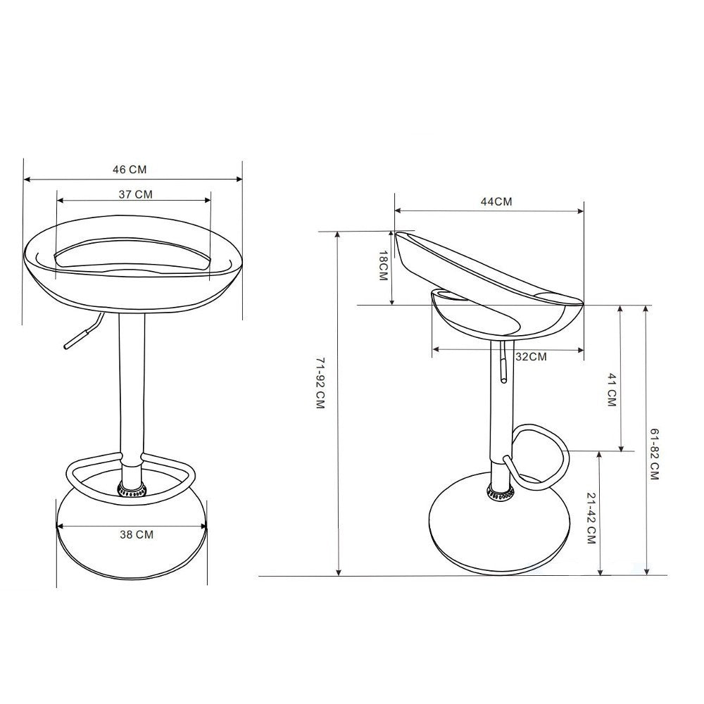 Hydraulic Fiber Stool