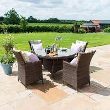 Rattan Outdoor Chair Table Set