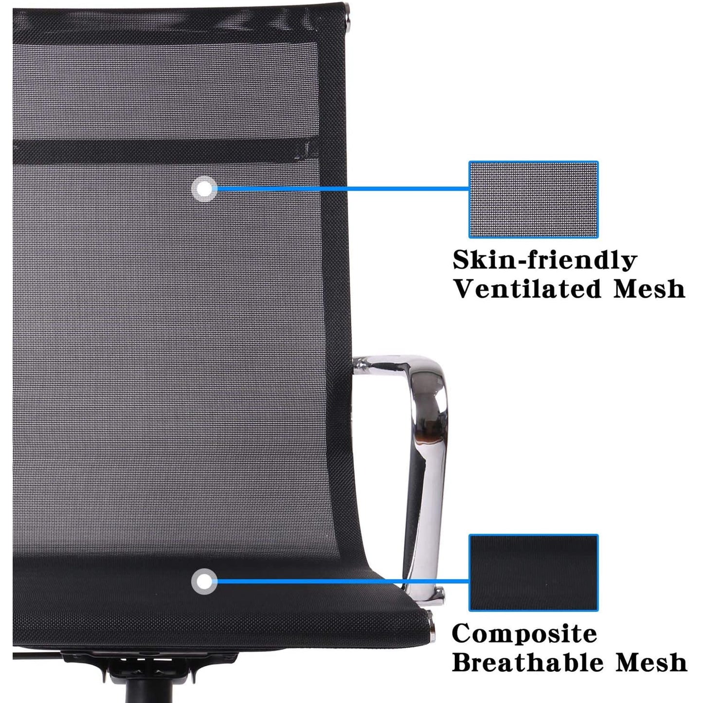 Slim Design Breathable Mesh Managerial Chair