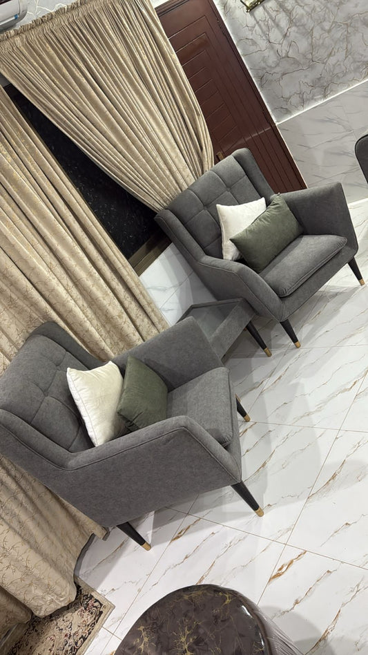 Accent Chairs Set of 2 With Table BF-ACS