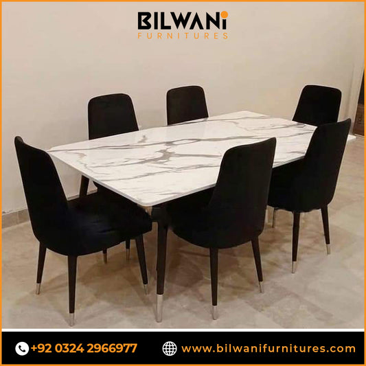 Luxury Marble Dining Table by Bilwani Furniture