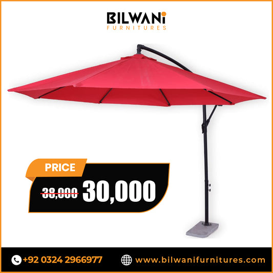 Outdoor Red Umbrella